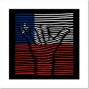 Chile Proud Flag, Chile gift heritage, Chilean girl Boy Friend Chileno Posters and Art